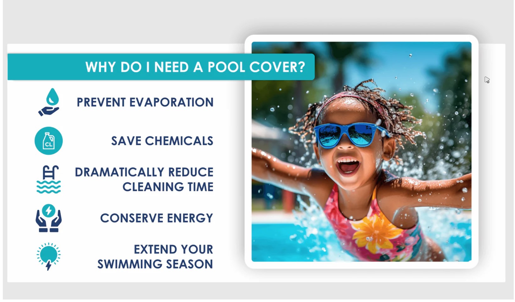 WHY DO I NEED A POOL COVER?