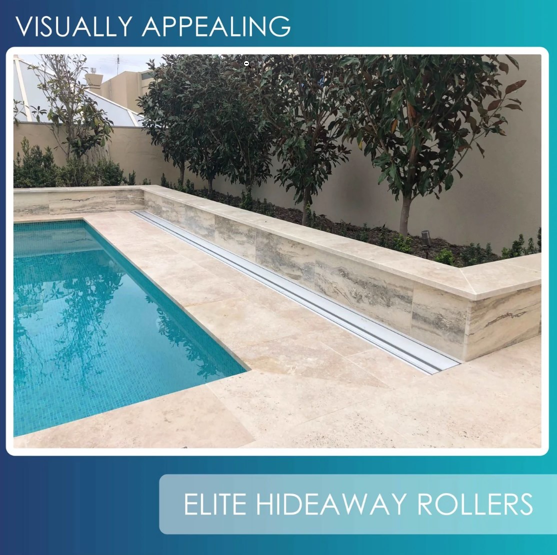 Elite Hideaway Inground Pool Cover Rollers