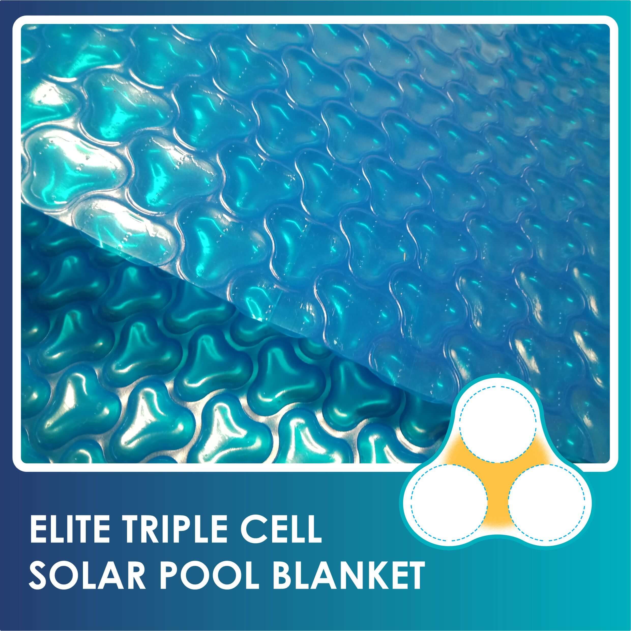 Triple Cell Solar Pool Blanket
